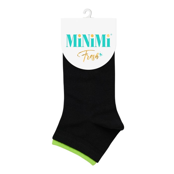 

Носки женские MINI FRESH с двойной резинкой, размер 39-41, цвет nero