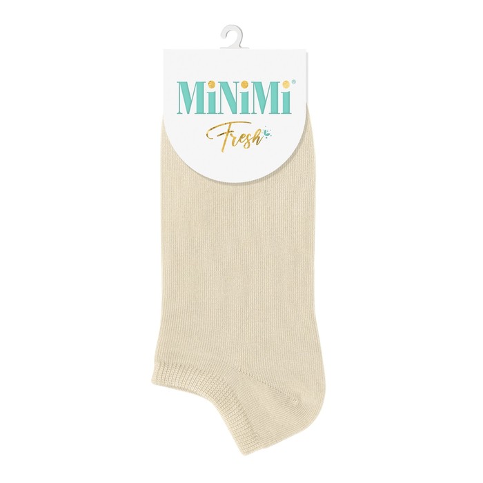 

Носки женские укороченные MiNiMi Fresh, размер 35-38, цвет latte