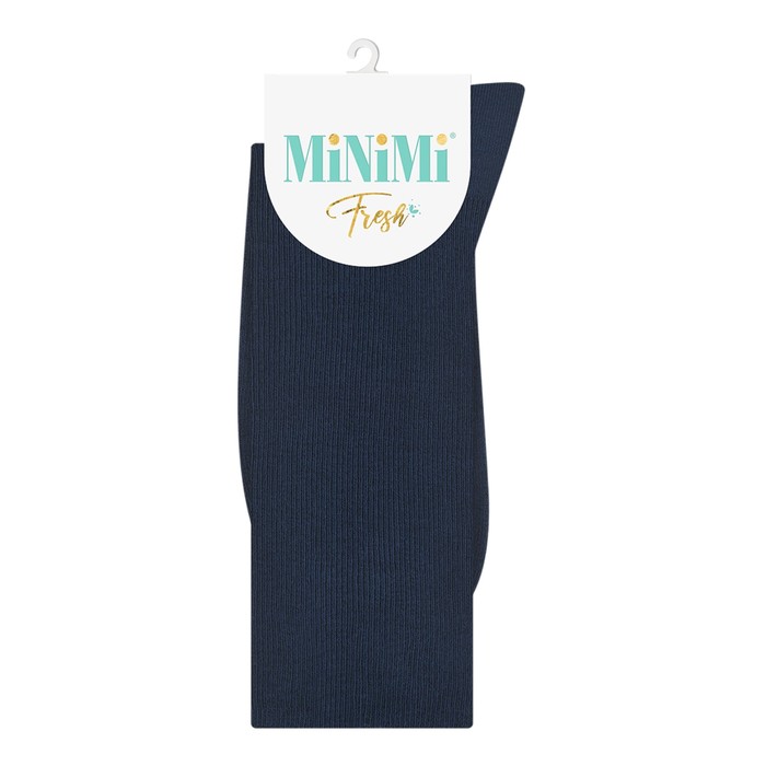 Носки женские MINI FRESH с высокой резинкой, размер 35-38, цвет blu