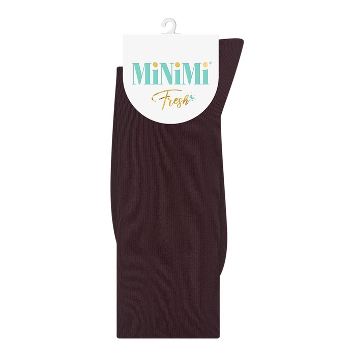Носки женские MINI FRESH с высокой резинкой, размер 35-38, цвет bordo