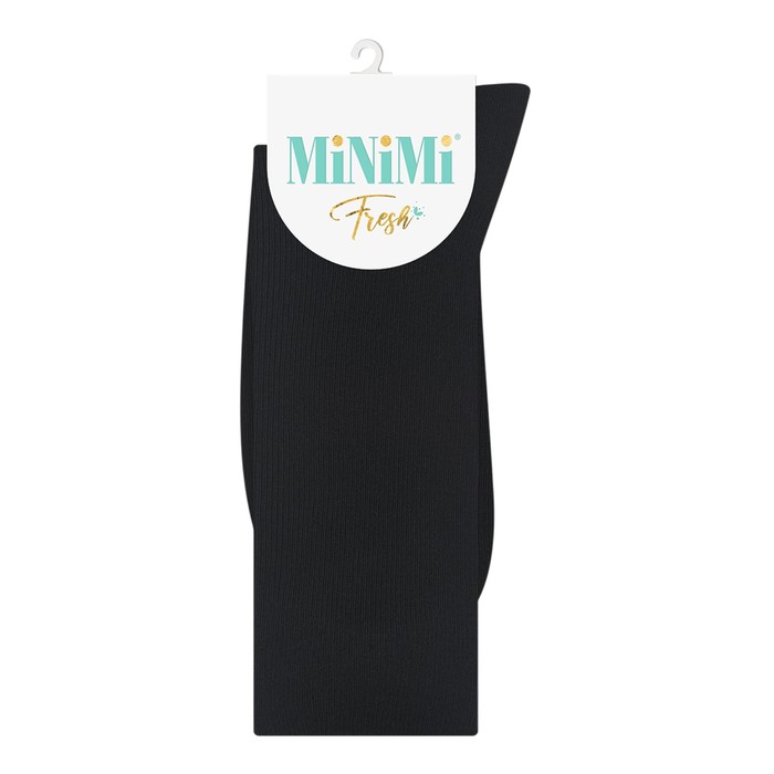Носки женские MINI FRESH с высокой резинкой, размер 35-38, цвет nero