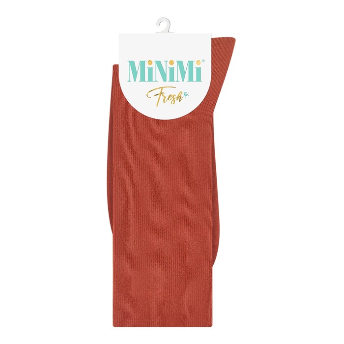 Носки женские MINI FRESH с высокой резинкой, размер 35-38, цвет terracotta