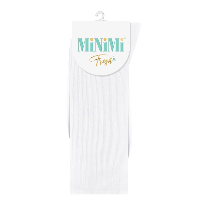 Носки женские MINI FRESH с высокой резинкой, размер 39-41, цвет bianco