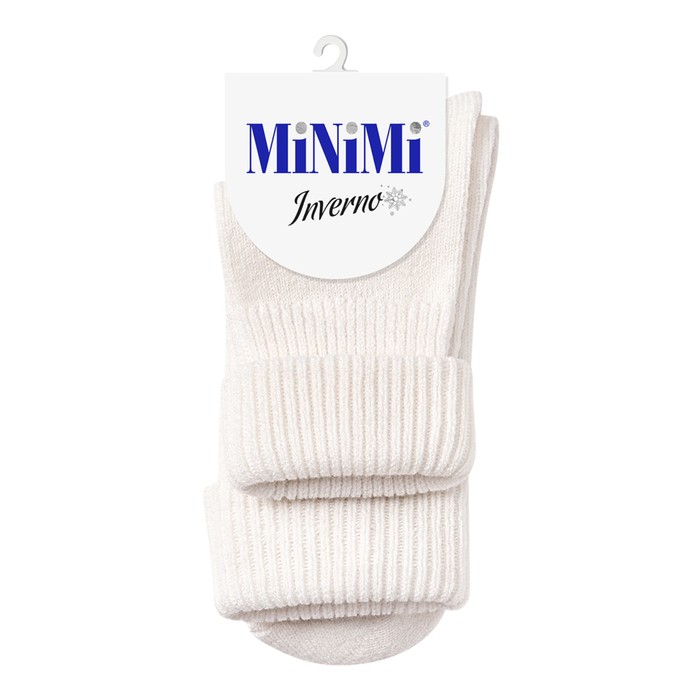 Носки женские MINI INVERNO, размер единый, цвет avorio носки женские mini inverno размер единый цвет fuxia