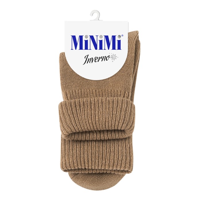 Носки женские MINI INVERNO, размер единый, цвет beige носки женские mini inverno размер единый цвет fuxia
