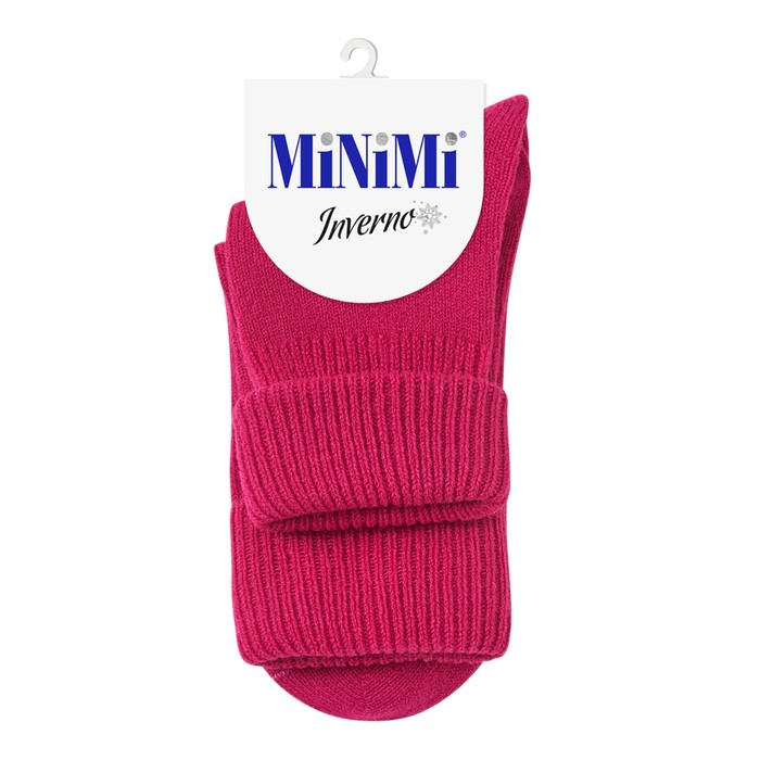 Носки женские MINI INVERNO, размер единый, цвет fuxia носки женские mini inverno размер единый цвет fuxia