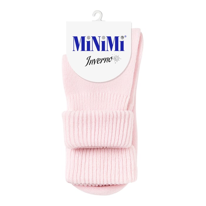 Носки женские MINI INVERNO, размер единый, цвет rosa