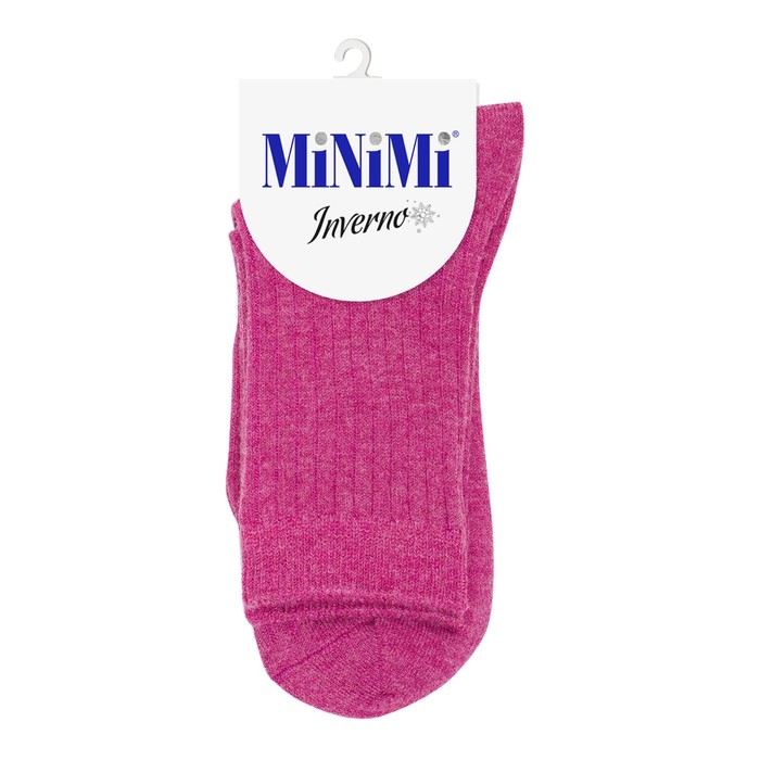 Носки женские MINI INVERNO, размер 35-38, цвет fuxia носки женские mini inverno размер единый цвет fuxia