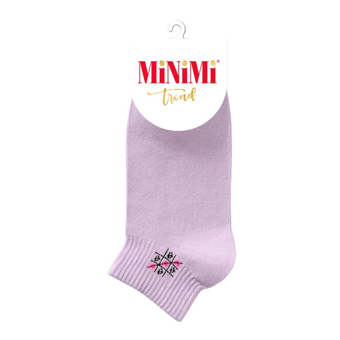 

Носки женские MINI TREND, размер 35-38, цвет lilla