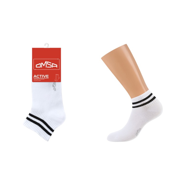 

Носки женские OMSA ACTIVE, размер 35-38, цвет bianco
