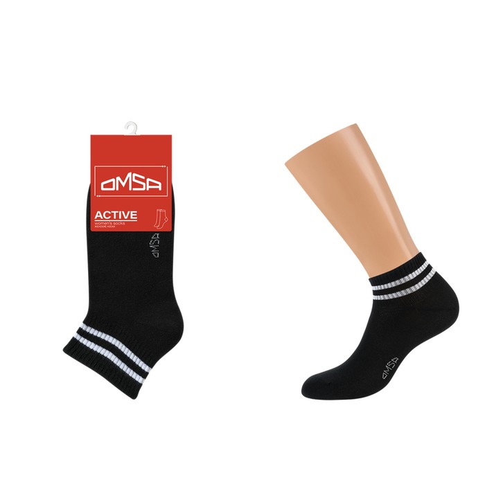 

Носки женские OMSA ACTIVE, размер 35-38, цвет nero