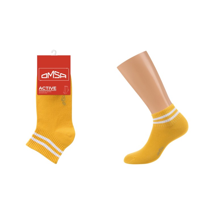 

Носки женские OMSA ACTIVE, размер 39-41, цвет giallo