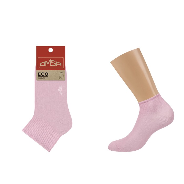цена Носки женские OMSA ECO средней длины, размер 35-38, цвет rosa