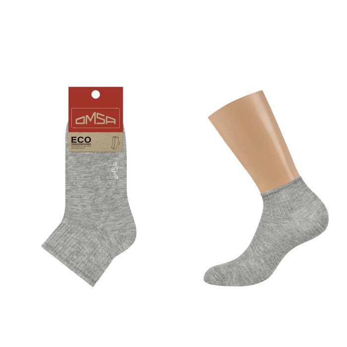 

Носки женские OMSA ECO средней длины, размер 39-41, цвет grigio melange