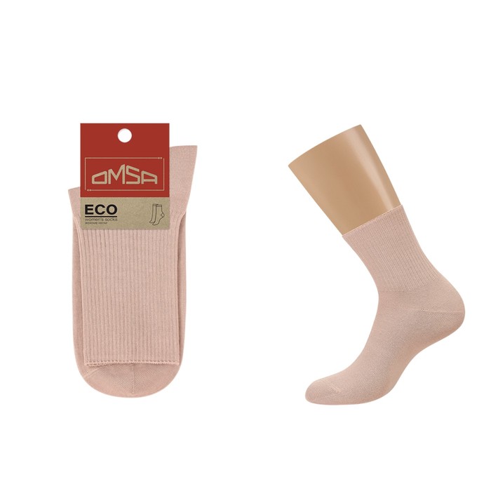 

Носки женские OMSA ECO, размер 39-41, цвет rosa antico