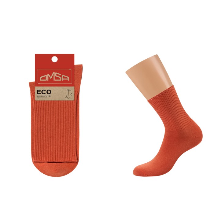 

Носки женские OMSA ECO, размер 39-41, цвет terracotta
