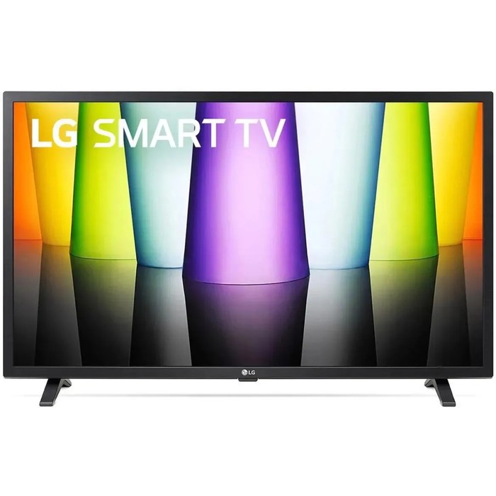 Телевизор LG 32LQ63006LA, 32, 1920x1080,DVB-/T2/C/S2,HDMI 2,USB 1, smart tv, чёрный телевизор hisense 32a5kq 32 1920x1080 dvb t2 c s2 hdmi 2 usb 2 smart tv черный