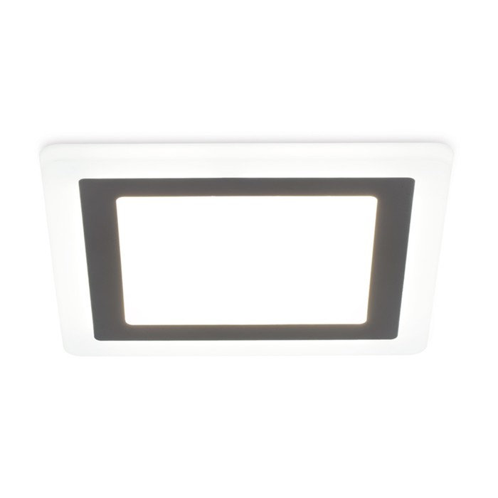 

Светильник встраиваемый cветодиодный Ambrella Downlight DCR390 с подсветкой, 3Вт, Led, цвет белый
