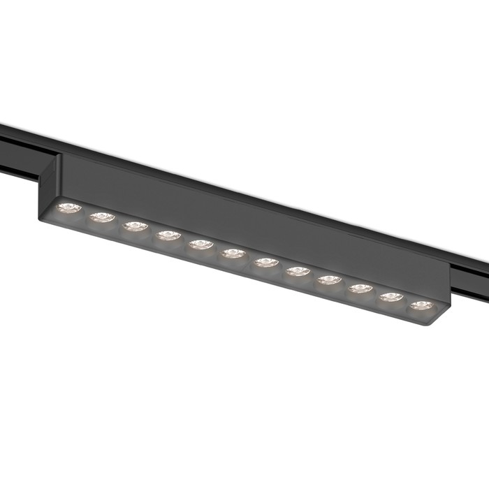 

Светильник светодиодный трековый для шинопровода Magnetic Ultra Slim Ambrella Track System GV1409, 12Вт, Led, цвет чёрный