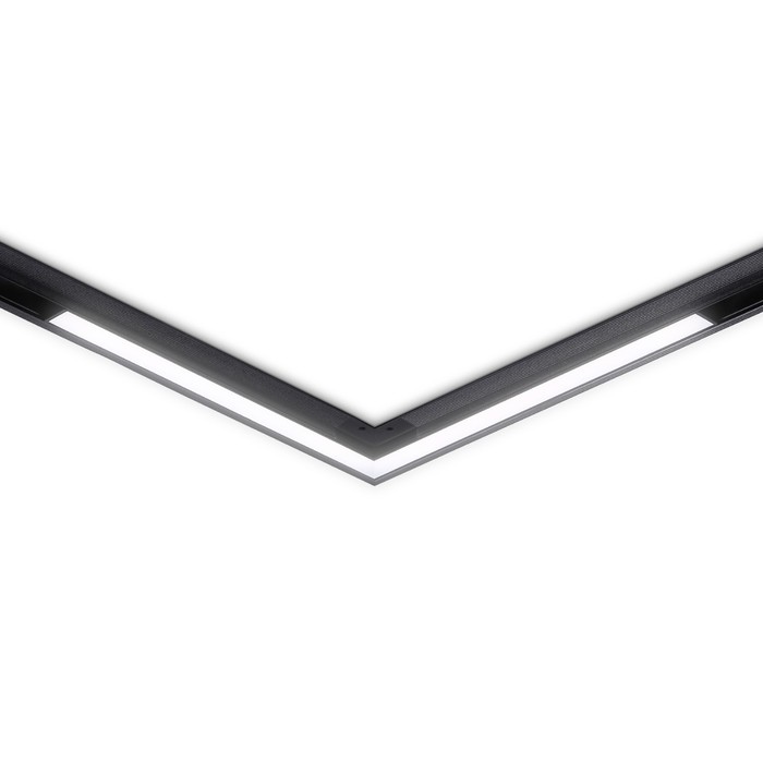 

Светильник светодиодный угловой для шинопровода Magnetic Ambrella Track System GL3982, 24Вт, Led, цвет чёрный