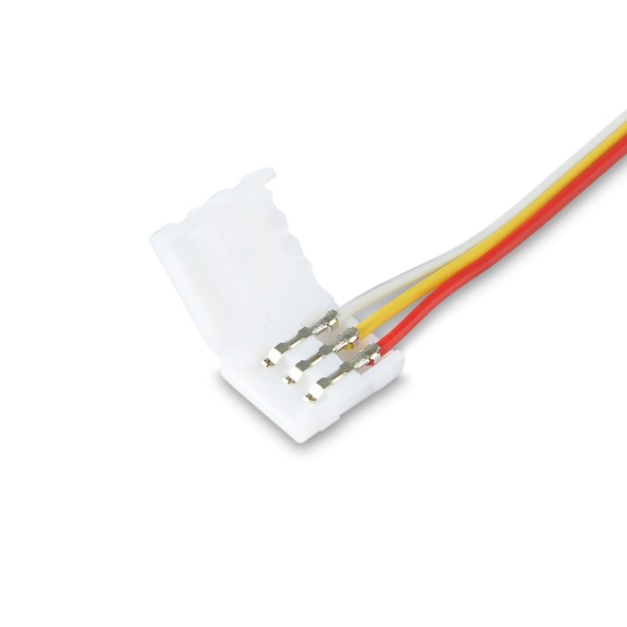 Соединитель гибкий двухсторонний для светодиодной ленты 5050 12/24V (3 контакта) 150 мм GS7701, 5 шт
