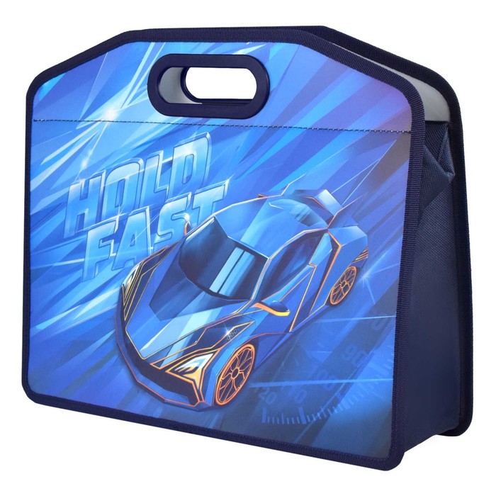 Папка с ручками пластиковая А4 370 х 300 х 110 мм с вырубной ручкой Феникс Мегаскорость 343₽