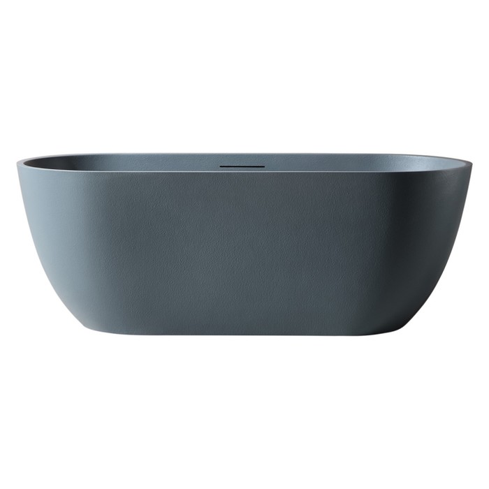 

Ванна из искусственного камня ABBER Frankfurt AM9941G, 170х75х60 см, серая, матовая
