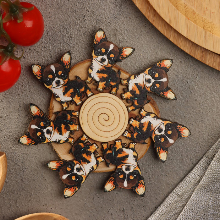 Подставка под горячее Чихуахуа D12 можжевельник 189₽