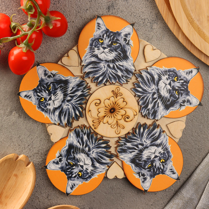 Подставка под горячее Мейкун D20 можжевельник 261₽