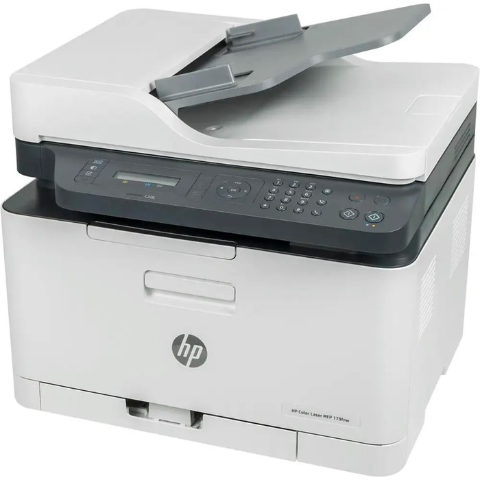 

МФУ, лаз цветная печать HP MFP 179fnw, 600 x 600 dpi, А4, Wi-Fi, белый