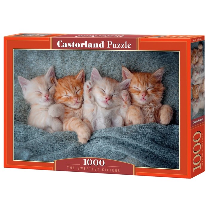 пазл konigspuzzle игривые котята 1000 элементов Пазл «Милые котята», 1000 элементов