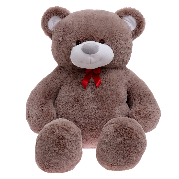 Мягкая игрушка «Медведь», цвет кофейный, 160 см мягкая игрушка медведь тони с шарфом кофейный 70 см