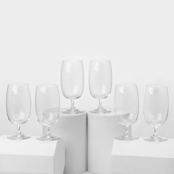 Набор стеклянных бокалов для пива Баблс 480 мл 6 шт 2899₽