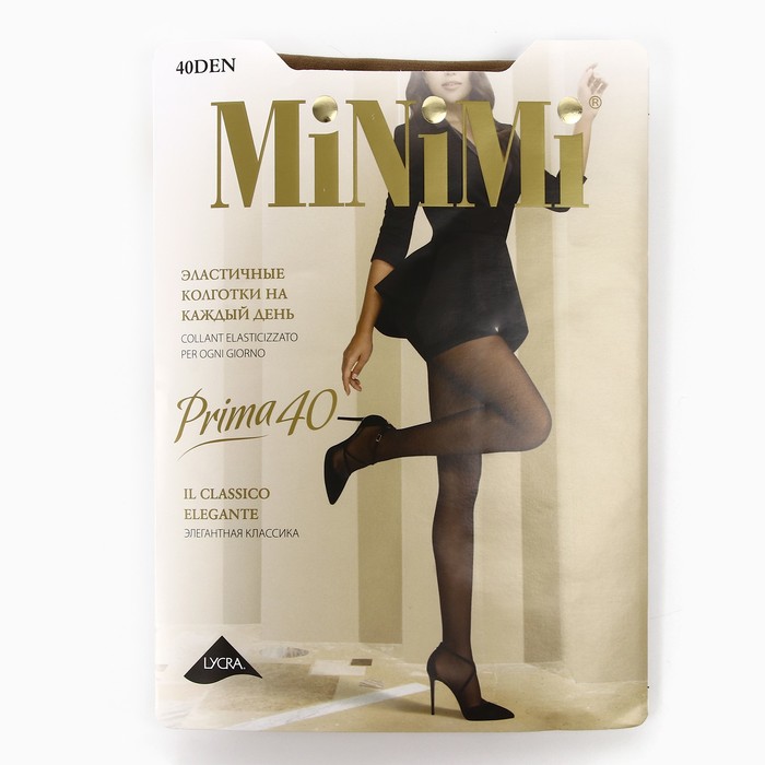 

Колготки женские MiNiMi PRIMA 40 ден, цвет загар (daino), р-р 5