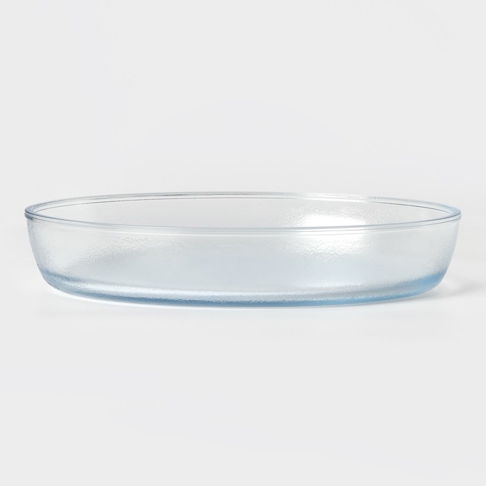 Блюдо стеклянное для запекания овальное, 35,6×25×6,5 см блюдо стеклянное овальное для запекания 32×22×5 см