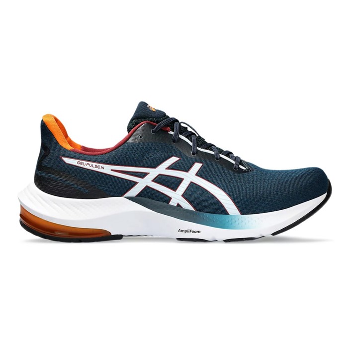 Кроссовки беговые мужские Asics Gel-Pulse 14 1011B491 406, размер 11 US кроссовки asics gel pulse 14 беговые размер 11 us синий