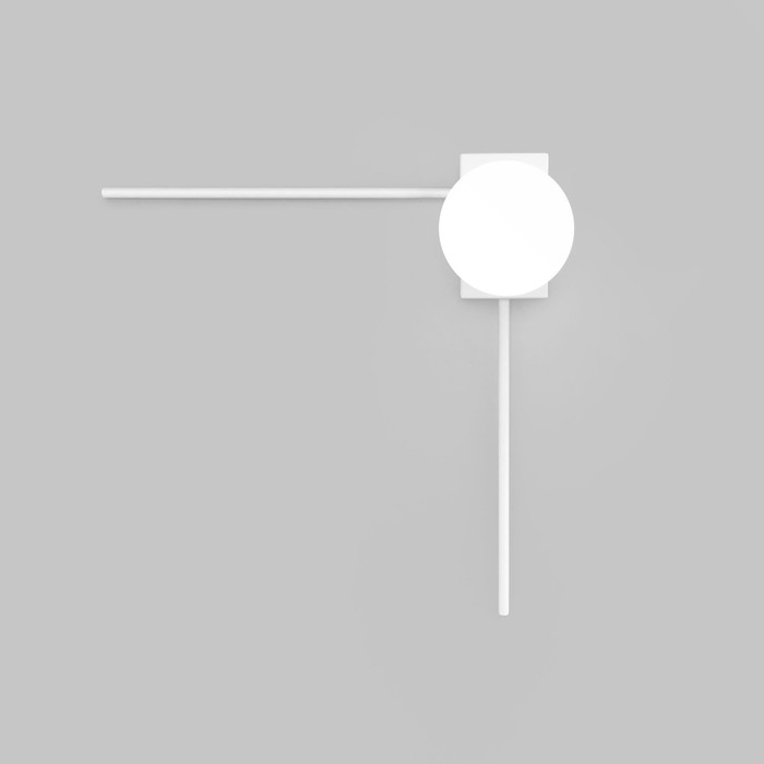 Светильник настенный Eurosvet Fredo 40035/1, E14, 1х60Вт, 500х155х500 мм, цвет белый