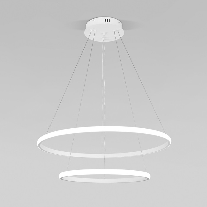 Подвесной светодиодный светильник с регулировкой цветовой температуры и яркости 90264/2 белый 1054