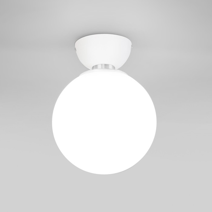 Светильник потолочный Eurosvet Bubble 30197/1, E14, 1х40Вт, 180х180х240 мм, цвет белый