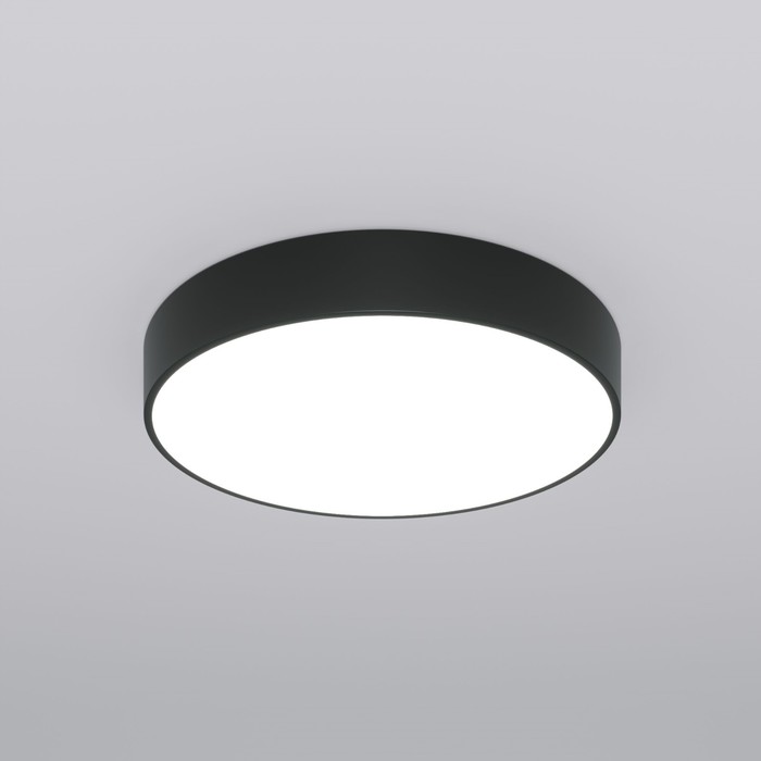 Потолочный светодиодный светильник с регулировкой яркости и цветовой температуры 90319/1 черный 10