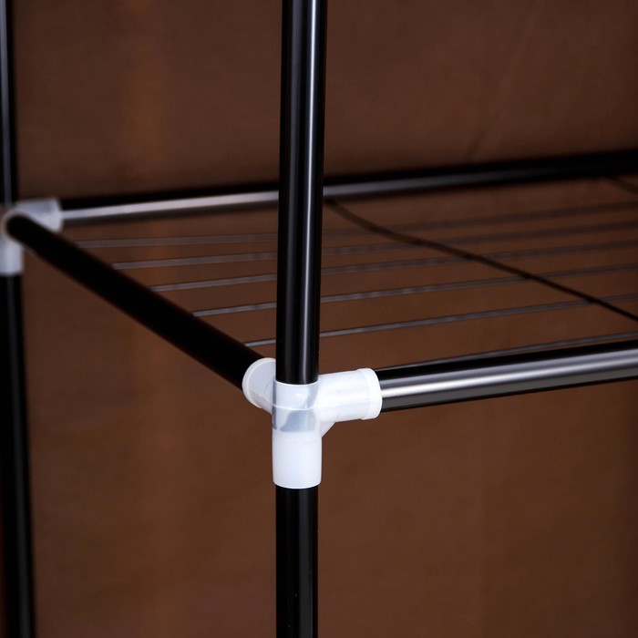 Шкаф для одежды 120х50х175 см, цвет коричневый