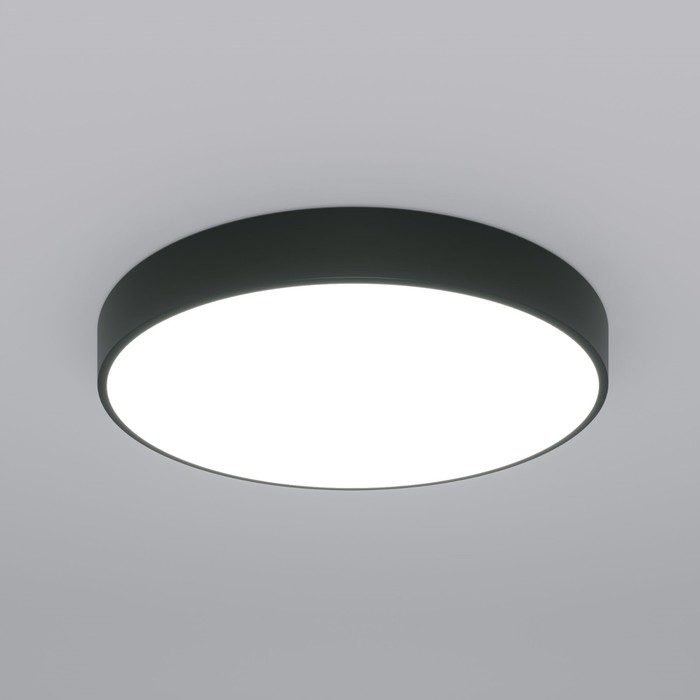 Потолочный светодиодный светильник с регулировкой яркости и цветовой температуры 90320/1 черный 10