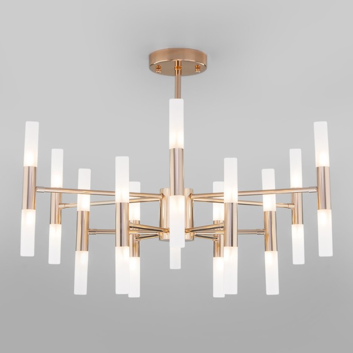 

Светильник потолочный Bogate's Bastone 350, G4, 24х3Вт, 600х600х500 мм, цвет золото