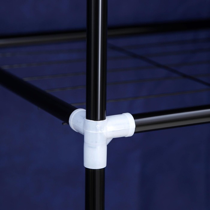 Шкаф для одежды 120х50х175 см, цвет синий