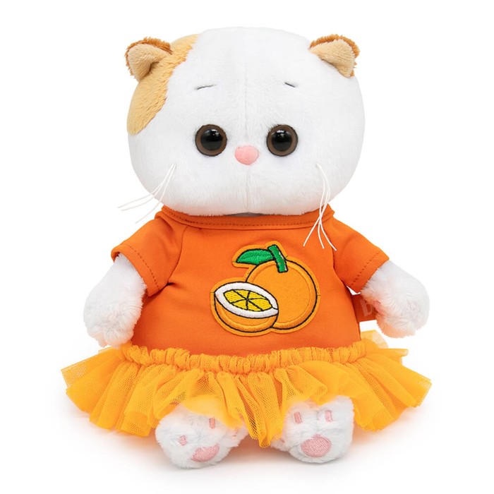 Мягкая игрушка «Ли-Ли BABY», в платье с апельсином, 20 см