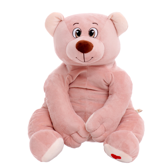 Мягкая игрушка «Медведь Лари», цвет пудровый, 70 см мягкая игрушка медведь лари 70 см цвет бежевый