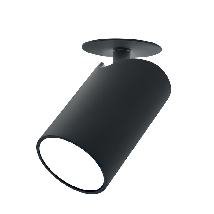 Светильник встраиваемый Mantra Sal, GU10, 1х10Вт, 104 мм, цвет чёрный трековый светильник mantra sal 6717