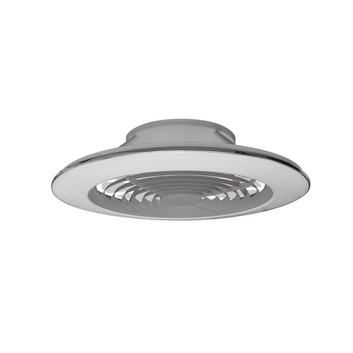 Люстра-вентилятор Mantra Alisio, LED, 5900Лм, 2700-5000К, 195 мм, цвет серебрянный
