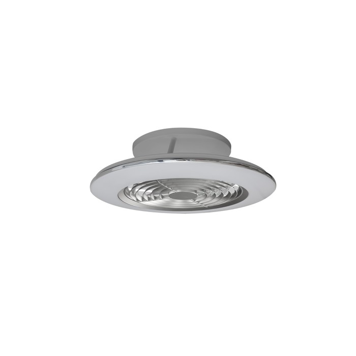 Люстра-вентилятор Mantra Alisio, LED, 4900Лм, 2700-5000К, 165 мм, цвет серебрянный