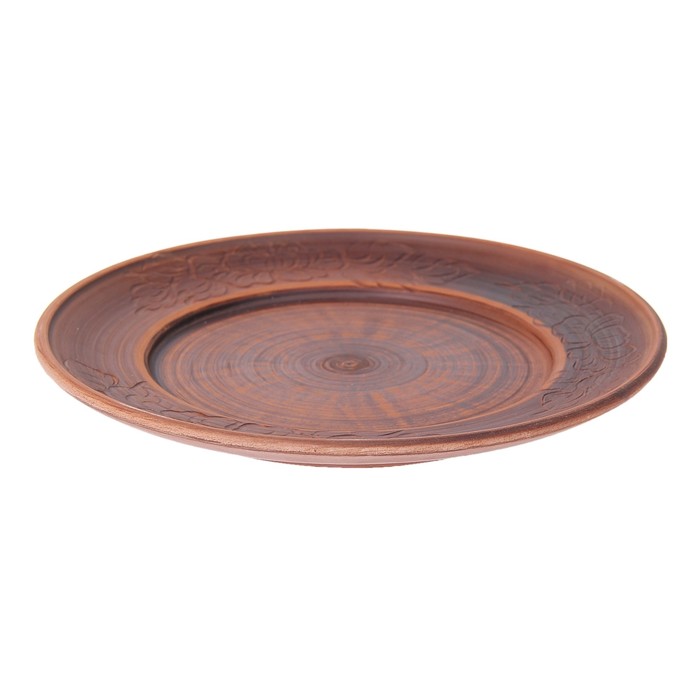 Тарелка "Дачная" c декором